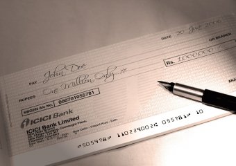 Como o cheque foi criado?